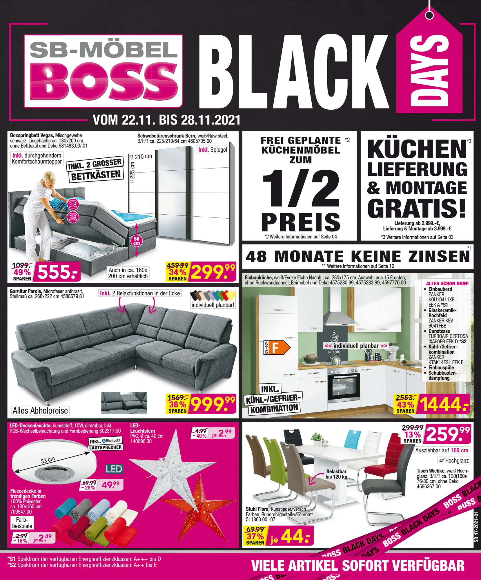 Möbel Boss Angebote Black Friday 2023