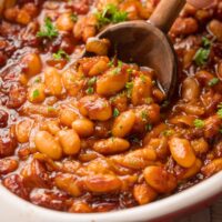 Aromatische Vegetarische Ofenbohnen