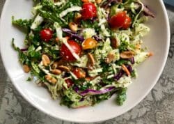 Limetten-Peanut-Coleslaw