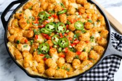 Würziges Tater Tot-Auflauf