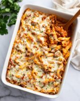 Herzhaftes Italienisches Rindfleisch-Auflaufgericht