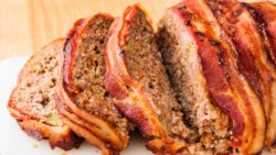 Einfaches Rinder- und Speckfleischlaibchen-Rezept
