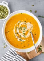 Fünf-Gewürze-Kürbissuppe