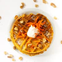 Karottenwaffeln