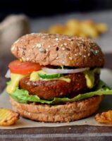 Kidney-Bohnen-Veggie-Burger