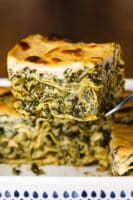 Köstliche Spinatlasagne mit cremiger Bechamelsauce