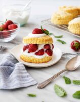 Einfaches Erdbeerkuchen-Rezept