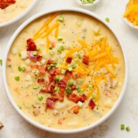 Rustikale Kartoffelsuppe