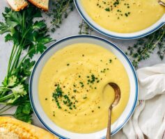Winterliche Lauch-Kartoffelsuppe