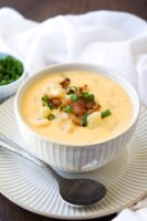 Cremige Slow Cooker Kartoffelsuppe