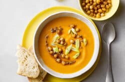 Pikante Süßkartoffelsuppe