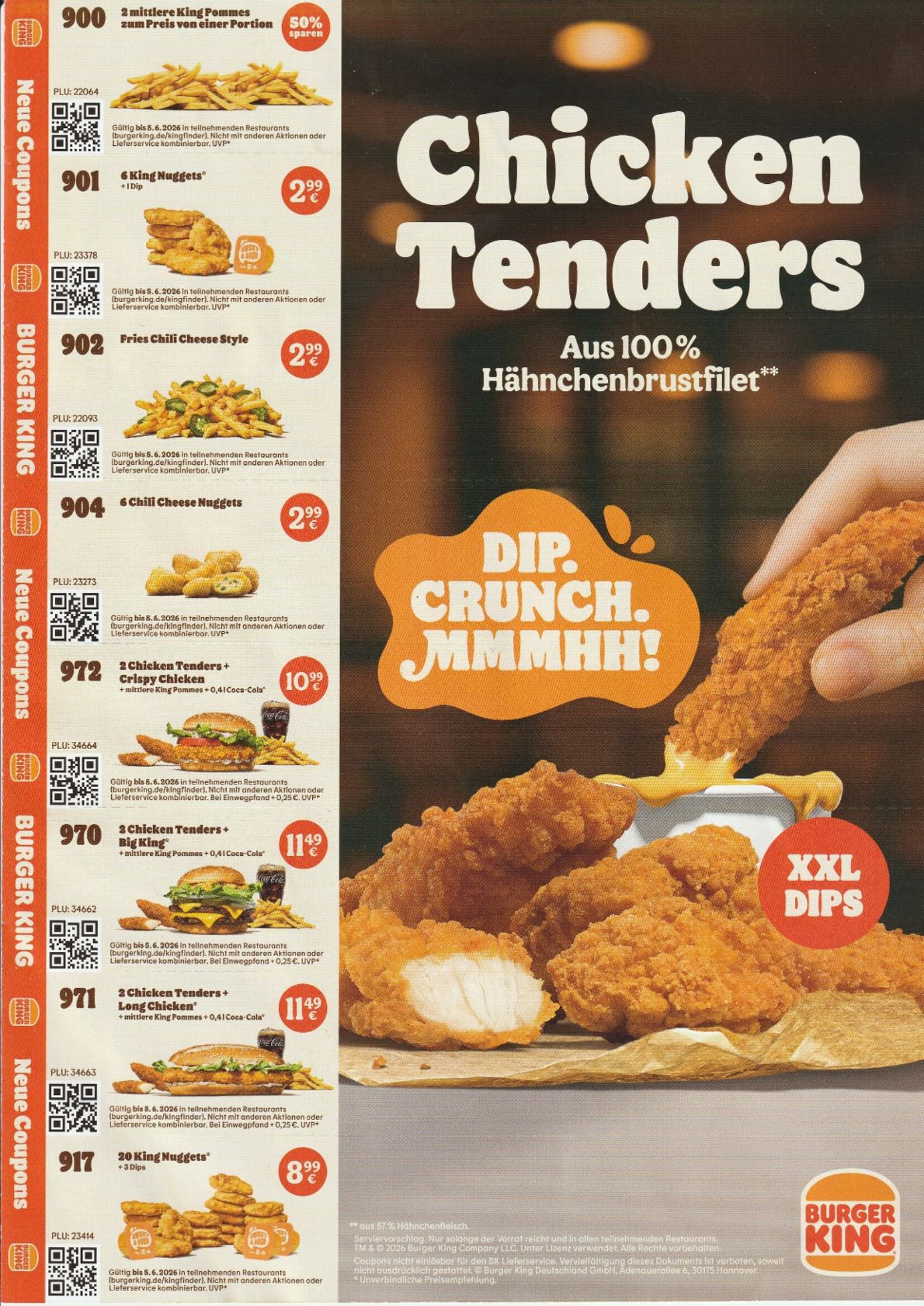 Burger King Gutscheine