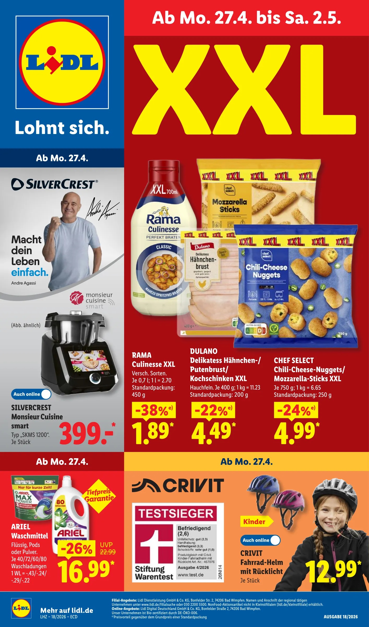 Lidl angebote 27.04.2026