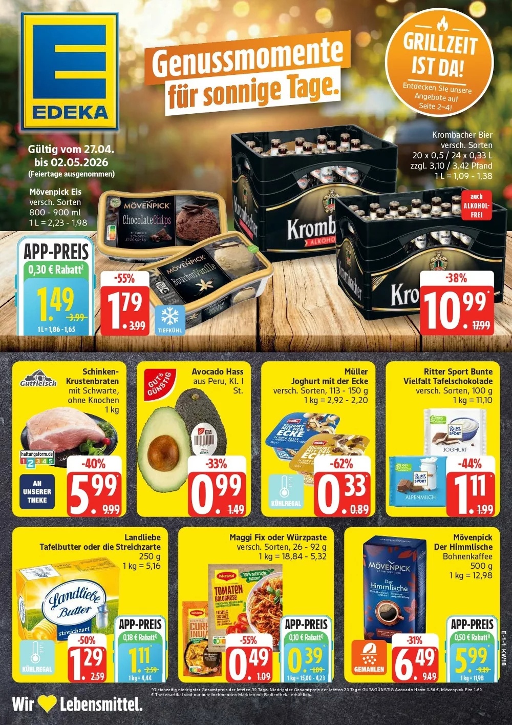 Edeka angebote 27.04.2026