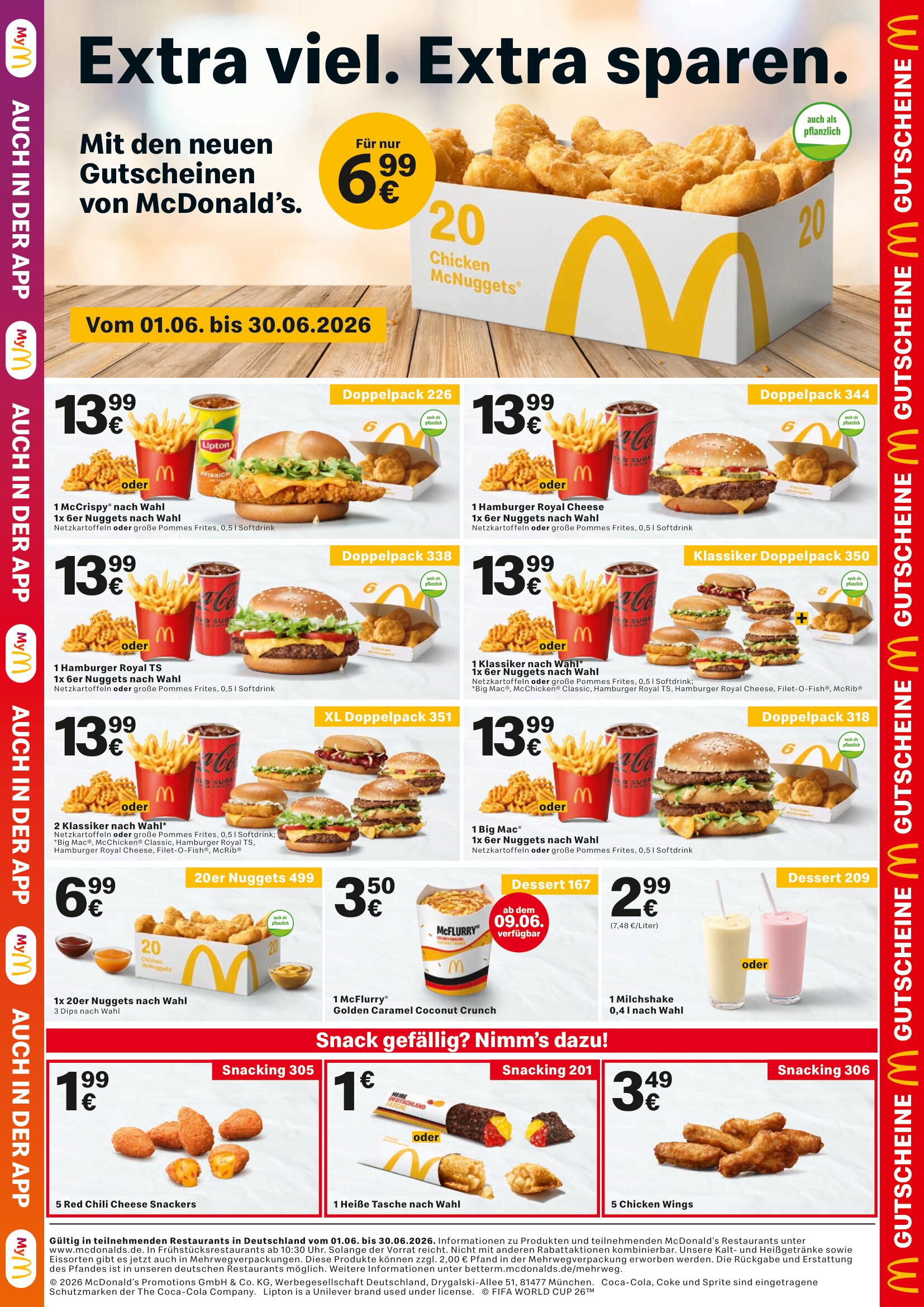 McDonald's Gutscheine