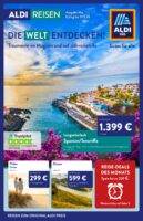 Aldi SÜD Reisen Prospekt