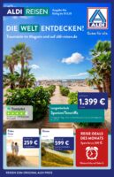 Aldi Nord Reisen Prospekt