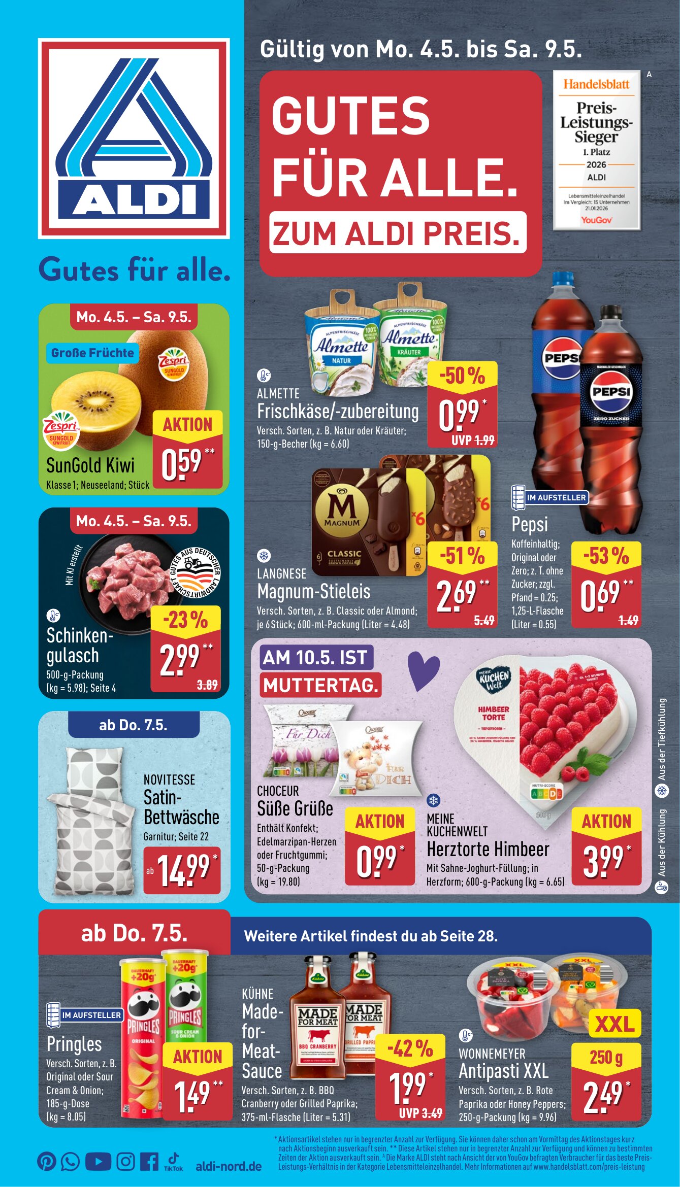 ALDI Nord angebote 04.05.2026