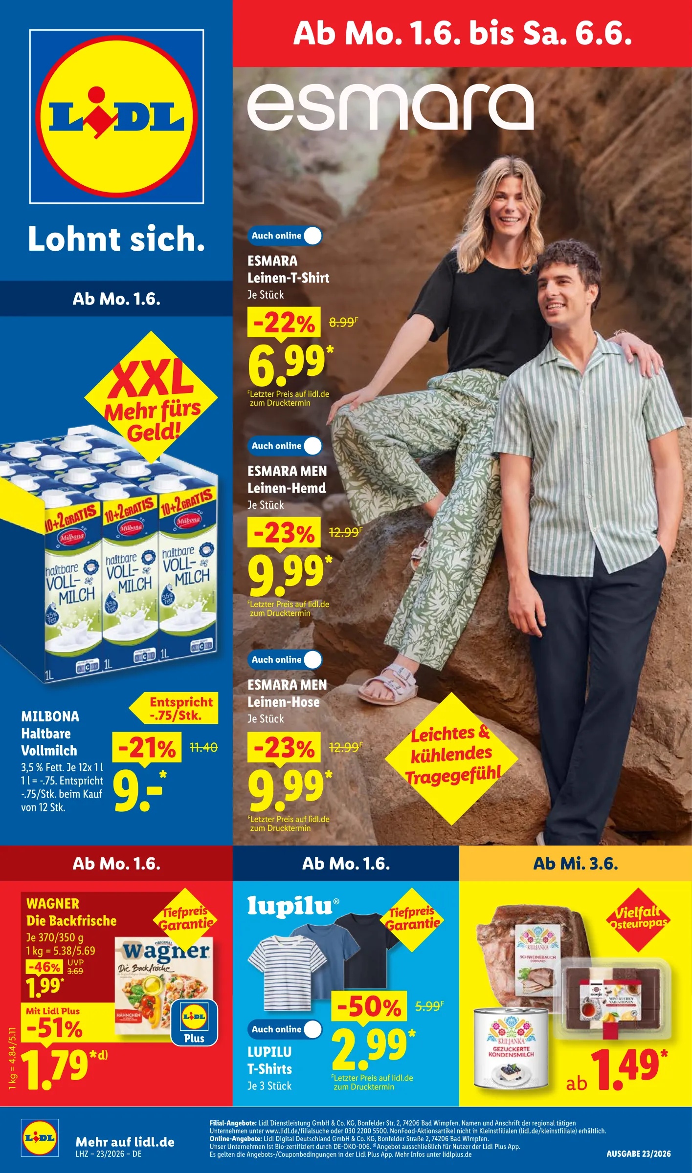 Lidl angebote 01.06.2026