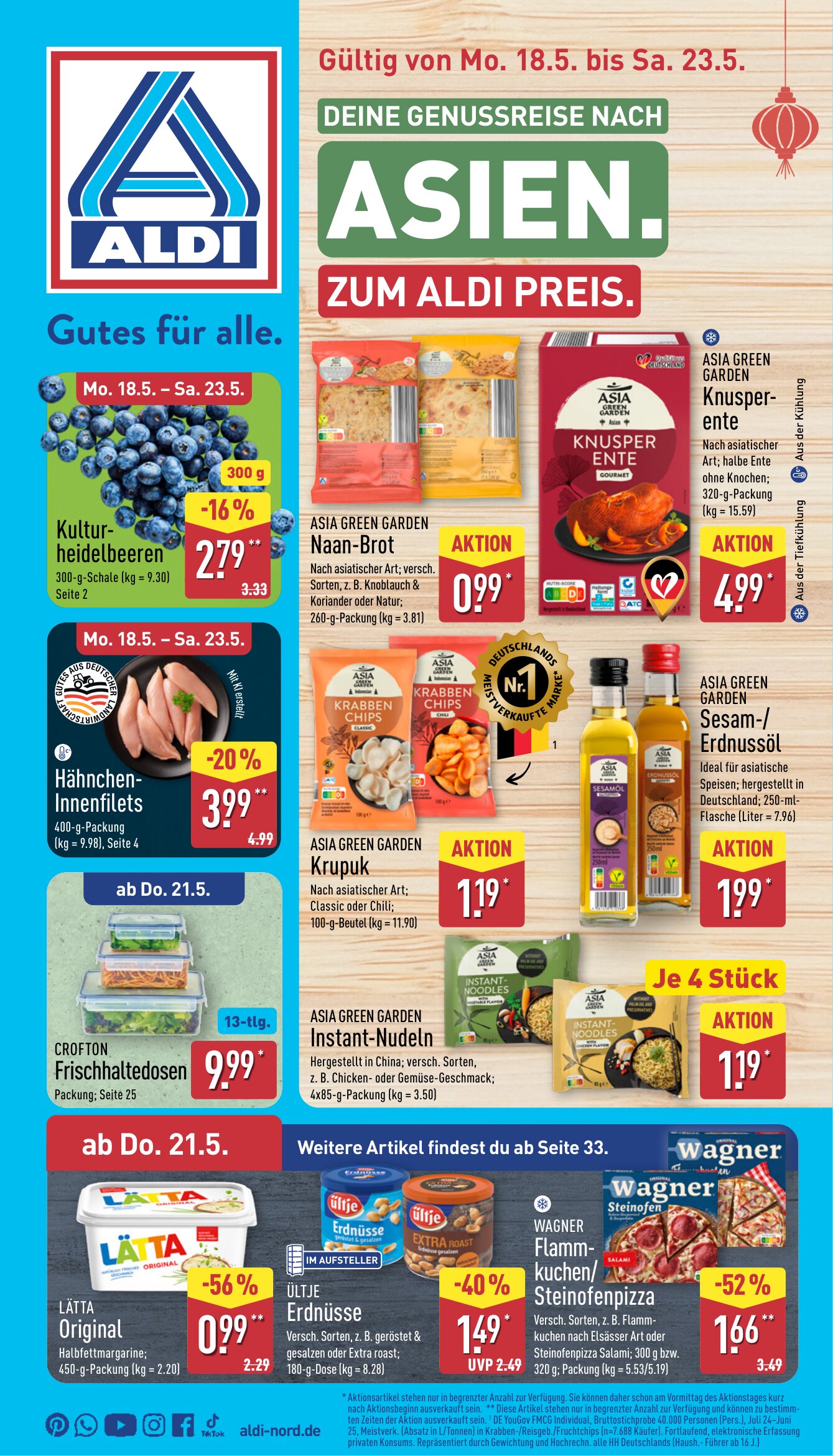 ALDI Nord angebote 18.05.2026