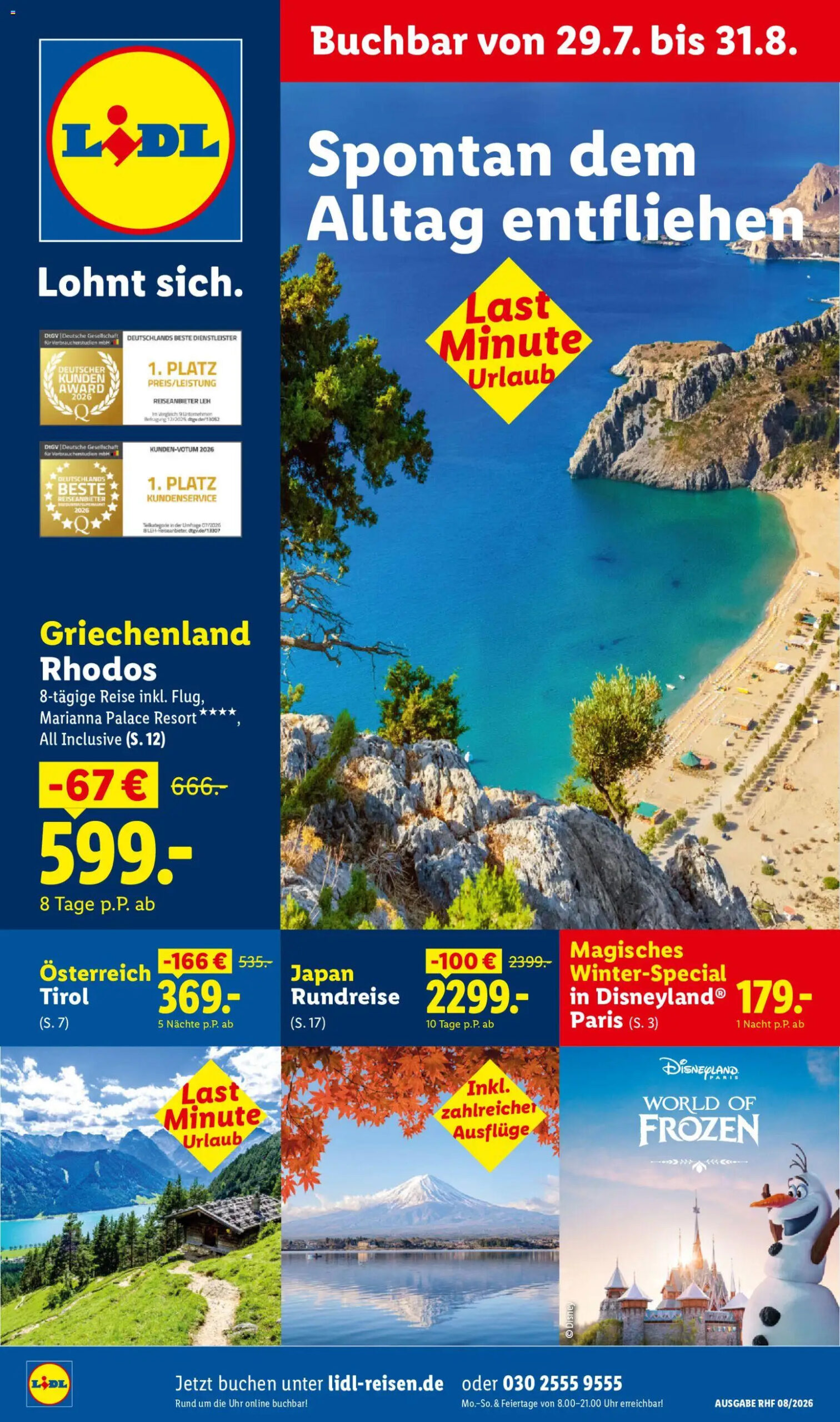 Lidl Reisen Prospekt