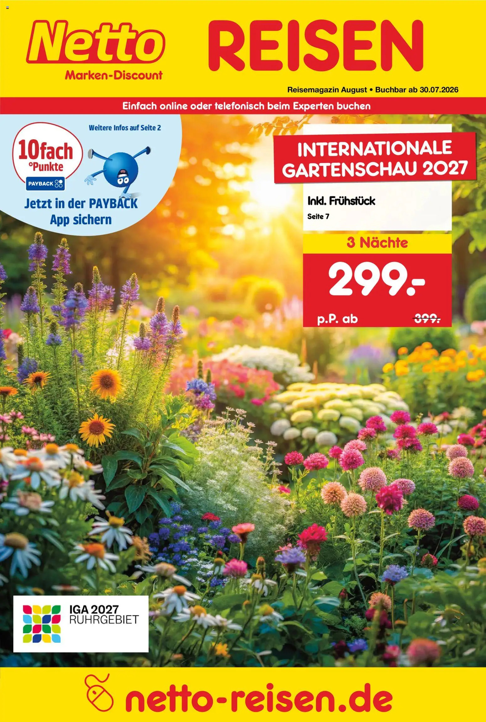 Netto Reisen Prospekt