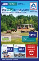 Aldi Nord Reisen Prospekt