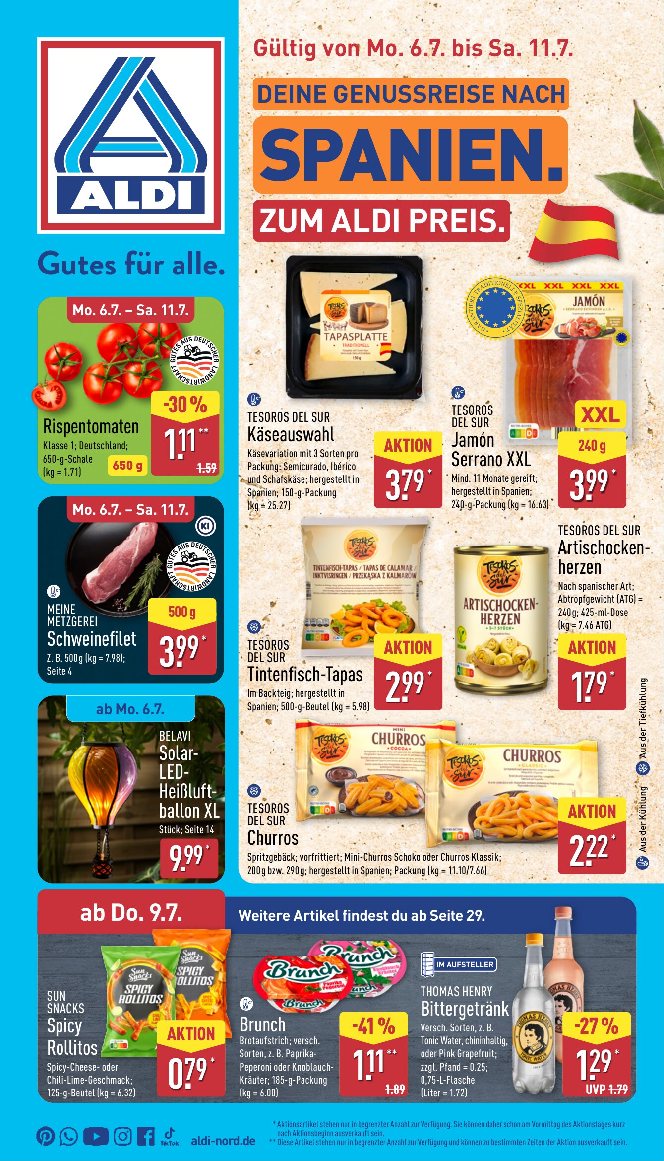 ALDI Nord angebote 06.07.2026
