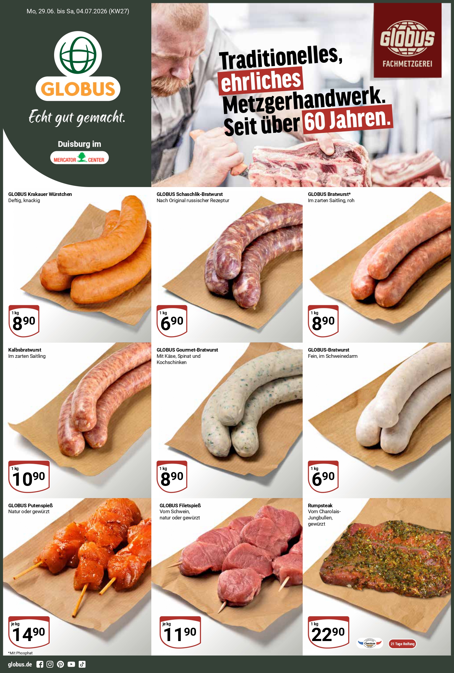 Globus Baumarkt angebote 29.06.2026
