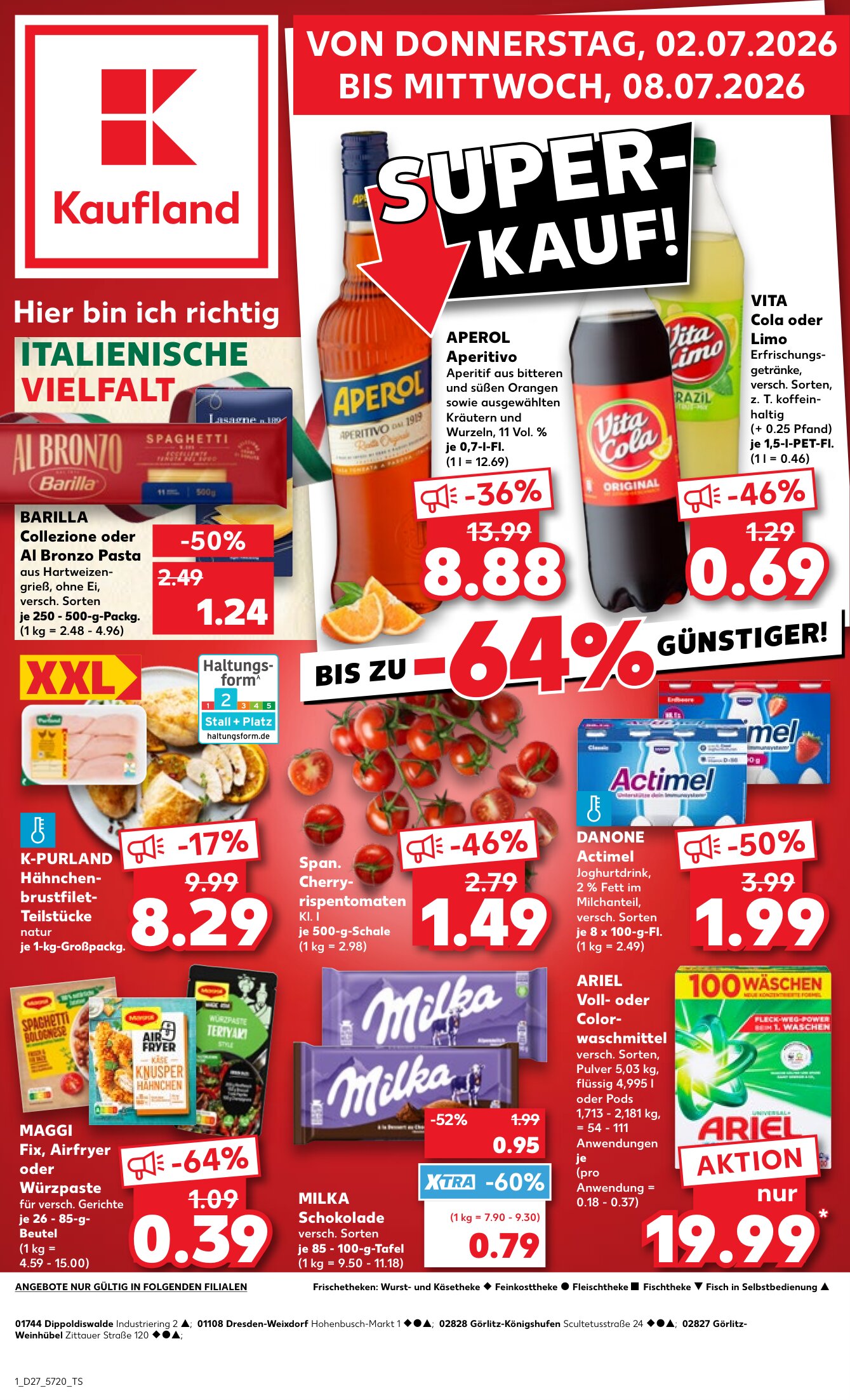 Kaufland angebote 02.07.2026