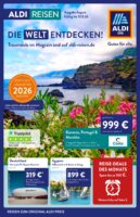 Aldi SÜD Reisen Prospekt